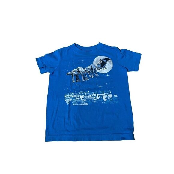 Old Navy Collectabilitees Darth Vader in Santa Sleigh Blue Color Christmas XS - Picture 1 of 5